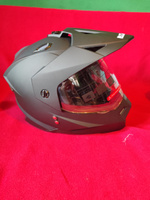 Мотард мотошлем эндуро ATAKI JK802 RAMPAGE кроссовый шлем с визором, L(59-60) #7, Олег Т.