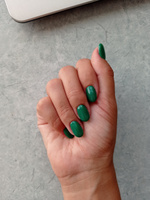 TNL Гель лак для ногтей насыщенный зеленый травянистый 8 Чувств Mini №165 (3,5 мл.) #42, Ксения С.
