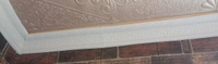 "Рококо" Плинтус потолочный самоклеющийся мягкий ПВХ / бордюр декоративный для стен, для обоев 2,25м - 2 шт. #33, Ксения Б.