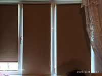 Рулонные шторы Блэкаут LmDecor 52х160 см, жалюзи на окна 52 ширина, рольшторы #105, Наталия Б.