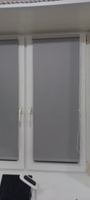 Рулонная штора PIKAMO светонепроницаемая 43*170 см, цвет: серый, Блэкаут / Blackout рулонные шторы для комнаты для кухни для спальни жалюзи #47, Марина К.