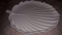 Блюдо для подачи Magistro "Бланш. Герань", диаметр 22,4 см, фарфор, цвет белый #146, Евгения С.