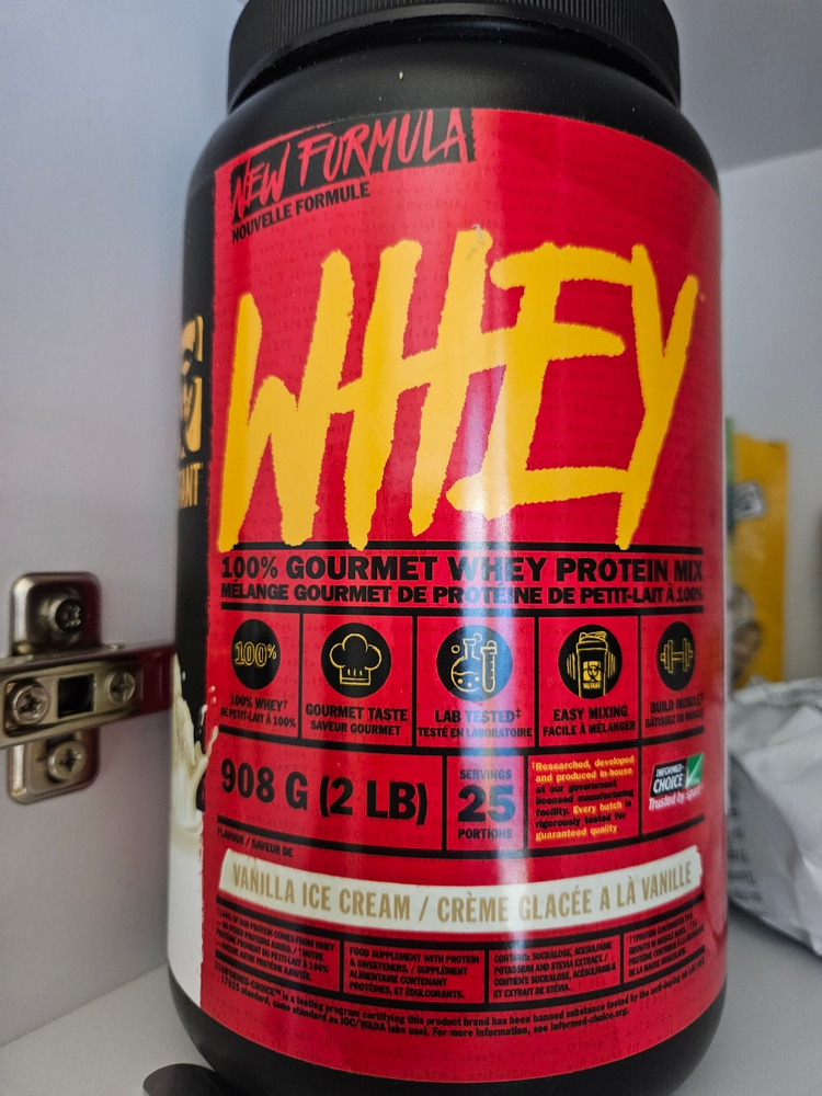 Сывороточный протеин Mutant Whey 1800 гр Dual Chamber 2 x 900 г ...
