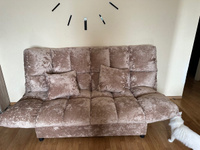 Прямой диван-кровать раскладной "Кляк" мебель для гостиной #8, Надежда К.