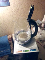 Чайник электрический LUMME LU-4101 стеклянный 2л, светлая яшма #83, Сергей К.