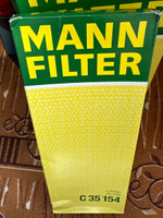 MANN FILTER Фильтр воздушный Пылевой арт. C35154, 1 шт. #6, Валентин М.