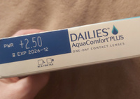 Alcon Контактные линзы Dailies AquaComfort Plus, 90 шт., +2.50 / 8.7/ 1 день, однодневные #57, Игорь Б.