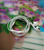 Гарнитура проводная (наушники) для Apple iPhone EarPods с пультом Remote Control Mic 3.5mm (MiniJack) A1472 #8, Илья Я.