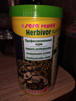 Корм для рептилий Sera Reptil Professional Herbivor для сухопутных черепах, 330 гр #12, Татьяна С.