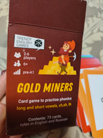 Карточная игра для изучения английского языка Gold Miners #3, Алина К.