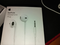 Гарнитура проводная Apple EarPods, 3.5 мм с микрофоном, белый (MNHF2ZM/A) #3, Тимофей П.