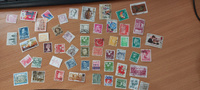 Набор почтовых марок Со всего мира, 50 штук #6, Наталья Т.