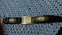 Ремешок для часов NAGATA кожаный 22 мм, черный, под рептилию #83, Олексенко Александр
