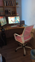 Guocai Офисное кресло Кресло компьютерное, в офис, розовый #6, Анастасия А.