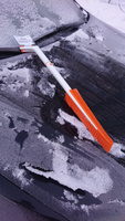 Щетка-скребок Fiskars SnowXpert 1019352, с водосгоном, 675x95 мм, 221 гр #6, Chingiz G.