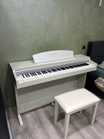 Цифровое пианино Kurzweil M115 WH белое, с банкеткой #6, Александра Л.