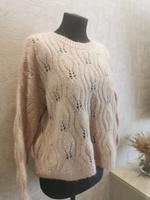 Пушистая пряжа из альпака и шёлка DROPS Brushed Alpaca Silk, цвет 20, 2 штуки #59, Светлана З.