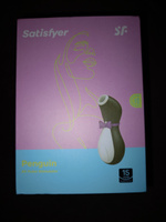 Вибратор пингвин с 2 колпачками Satisfyer Pro Penguin, вакуумно-волновой бесконтактный стимулятор клитора #2, Светлана Ч.