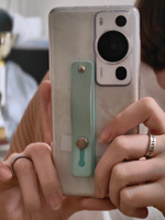 Универсальный силиконовый Попсокет ремешок для смартфона / Голубой #62, Юлия С.
