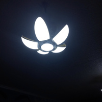 Люстра потолочная Lushere светодиодная подвесная c патроном на кухню в спальню 50w / Лампы светодиодные LED #2, Татьяна Л.