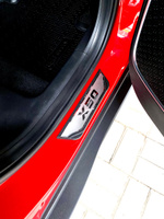 VINYLSTUDIO Пленка защитная для автомобиля, на пороги Geely Coolray / BelGee X50 мм, 4 шт.  #3, Артём Р.