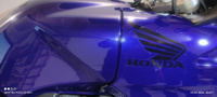 Наклейки на мотоцикл Honda 115 мм серебро #5, Александр А.