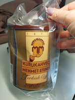 Кофе Mehmet Efendi турецкий молотый арабика в банке 250г #97, Igor M.