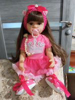 Кукла для девочки Reborn QA BABY "Мерилин" детская игрушка с аксессуарами и одеждой, большая, реалистичная, коллекционная #74, Анна П.