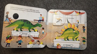 Книжка с окошками. Дино / Книга из картона, динозавры, для детей, малышей | Гарнетт Джейн #1, Татьяна К.