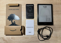 Amazon 6.8" Электронная книга Kindle Paperwhite 5 32Гб(2021 11-ое поколение  Подпись издание, Без рекламы), E-ink HD 1700mAh,Поддержка беспроводной зарядки , черный #26, Павел Б.