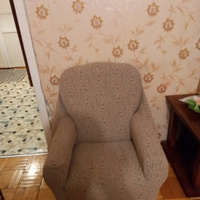 KARBELTEX Чехол на мебель для кресла, 110х90см #8, Елена К.