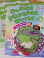 Oxford Phonics World Level 3. Полный комплект. Student Book + Workbook + CD #4, Инесса