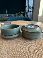 Тарелка глубокая Loveramics Tapas 12.5 см Low Bowl (M) (Matte Dark Green) D114-10BDG #15, Елена