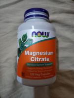 NOW Цитрат магния (Magnesium Citrate) 120 капсул #5, Анжелика Г.