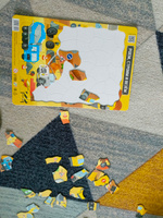 Пазлы для детей, Puzzle Time "Роем, строим и везём", 42 элемента, головоломка, животные, пазлы для детей 3 лет #50, Марина К.