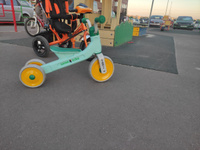 Беговел детский трехколесный Safari Trike, зеленый #20, Лана С.