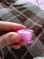 Эрекционное вибро-кольцо, на член или пенис, силиконовое с вибрацией, секс игрушка для взрослых парня и мужчин, сиреневое #2, Кристина С.