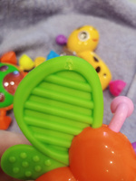 Погремушка прорезыватель для зубов детский "Собери меня" набор 8 штук, для новорожденных 0+ #42, Юлия Д.