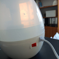 Увлажнитель воздуха со встроенным антивирусным УФ фильтром MARTA MT-2370 белый жемчуг #7, Светлана Г.