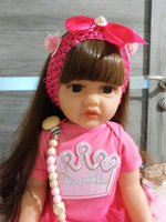 Кукла для девочки Reborn QA BABY "Мерилин" детская игрушка с аксессуарами и одеждой, большая, реалистичная, коллекционная #73, Анна П.