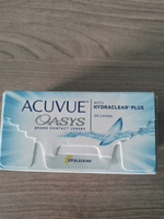 Acuvue Oasys with hydraclear plus (24 линзы), 8.4, -3.75 #35, Екатерина Н.