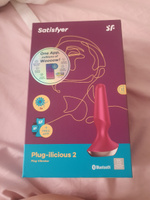 Анальная пробка Satisfyer Вибрирующая Plug-ilicious 2 с управлением через приложение Сатисфаер #2, Анастасия К.