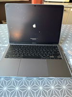 Apple MacBook Air 13 NEW Ноутбук 13", Apple M1 (8C CPU, 7C GPU), RAM 8 ГБ, SSD 256 ГБ, Apple M1, MacOS, темно-серый, Русская раскладка #24, Татьяна А.