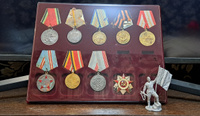 Планшет малый для хранения 5 медалей диаметром 37мм и 5 орденов #1, Александр Щ.