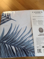 Комплект постельного белья Candies евро, Сатин люкс, наволочки 70x70, 50x70, простыня на резинке по кругу #37, К.Татьяна