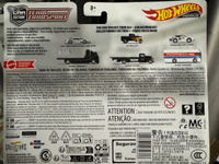 Машинка Hot Wheels НАШ ФАВОРИТ Team Transport 1997 Mercedes-Benz CLK-GTR и Fleet Street #206, Руслан Д.