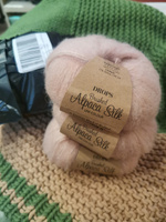 Пушистая пряжа из альпака и шёлка DROPS Brushed Alpaca Silk, цвет 20, 3 штуки #89, Людмила С.