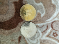 Сувенирная монета Биткоин (Bitcoin) 2 штуки #1, Николай К.