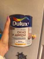 Краска колерованная для окон и дверей на водной основе Dulux Окна и двери полуматовая 0,75 л ГОТОВЫЙ ЦВЕТ: 49GG 77/014 #23, Альбина О.