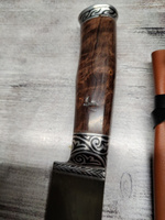 Узбекский Пчак Кухонный нож для зелени, для имбиря, длина лезвия 17 см #22, Александр К.